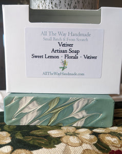 Vetiver Artisan Soap