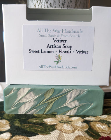 Vetiver Artisan Soap