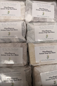Miscellaneous Artisan Soap End Slices - 5.5oz