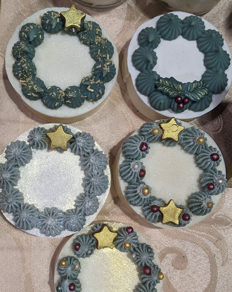 Christmas Wreath Decorative Artisan Soap