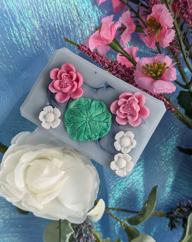 Water Blossoms Decorative Artisan Soap