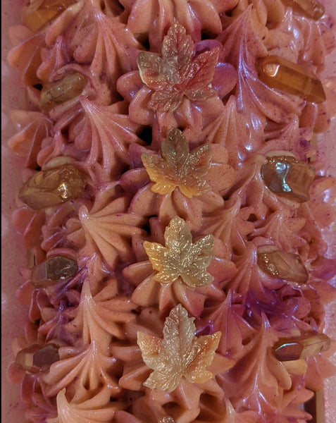 Autumn Hearth Frosted Artisan Soap