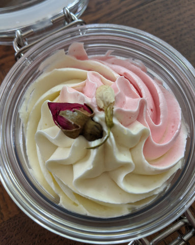 Jasmine & Rose Artisan Body Butter | All The Way Handmade | Handmade Body Butter | Artisan Made | Handmade Lotion | Small Business