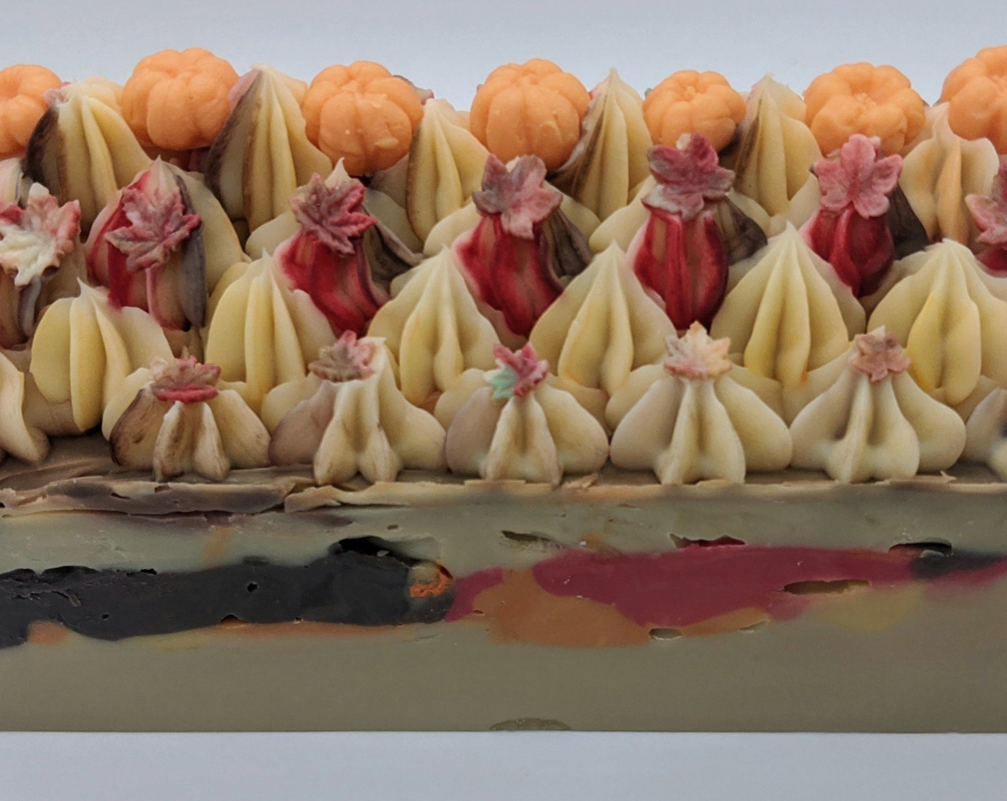 Pumpkin m'Oud Frosted Artisan Soap | All The Way Handmade | Handmade Soap | Artisan Soap | Frosted Soap | Small Business