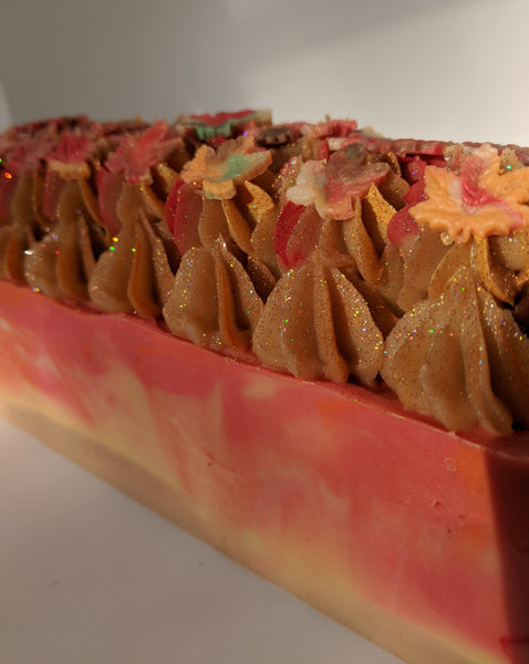Autumn Air Frosted Artisan Soap | All The Way Handmade | Handmade Soap | Artisan Soap | Frosted Soap | Small Business