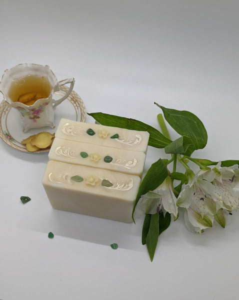 White Tea & Aventurine Artisan Soap