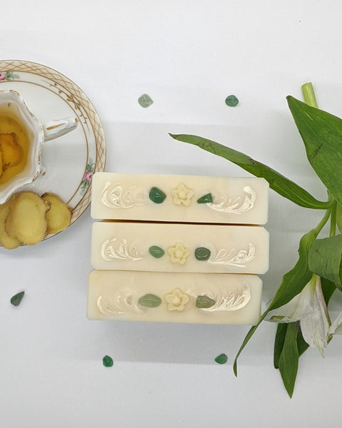 White Tea & Aventurine Artisan Soap