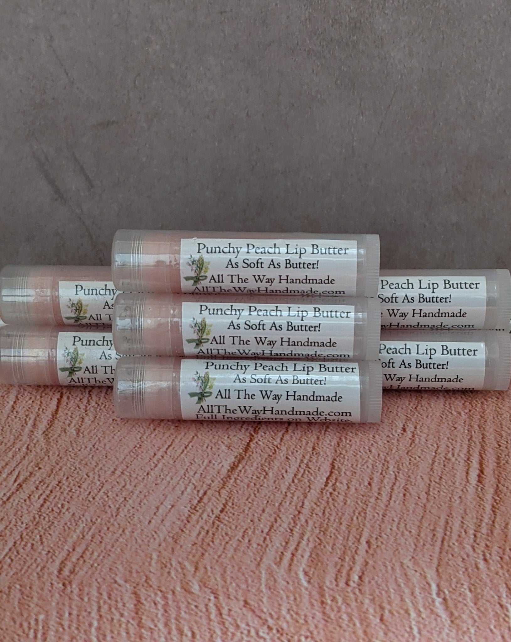 Punchy Peach Lip Butter