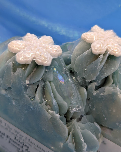Icicles Crystal Frosted Artisan Soap
