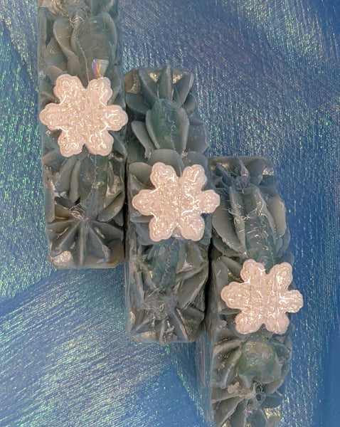 Icicles Crystal Frosted Artisan Soap