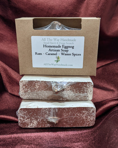 Homemade Eggnog Artisan Soap